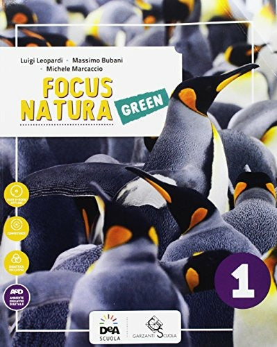 Copertina del libro FOCUS NATURA GREEN ED. CURRICOLARE 1 ED. Immagine principale del prodotto