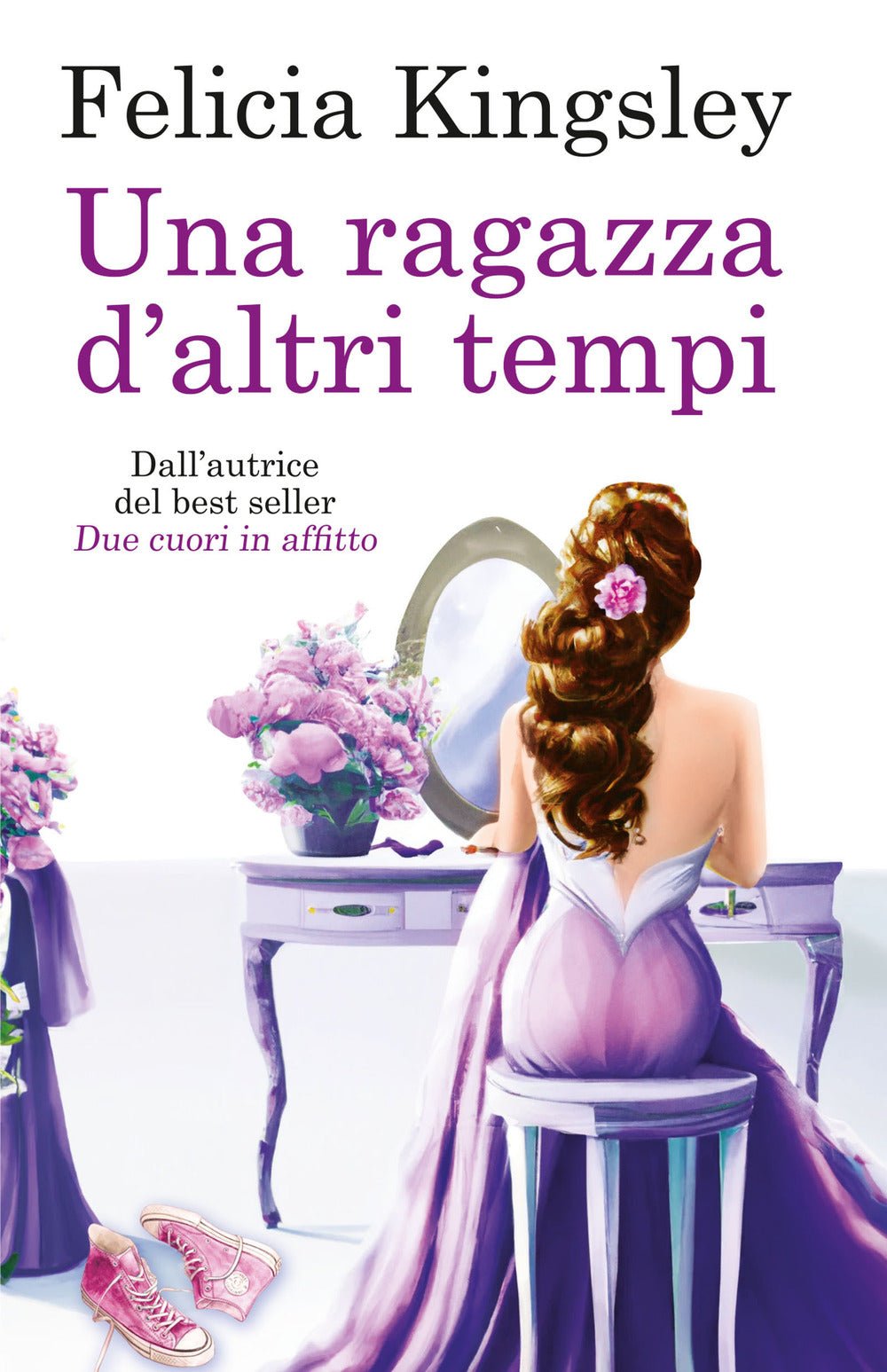 Copertina del libro UNA RAGAZZA D'ALTRI TEMPI