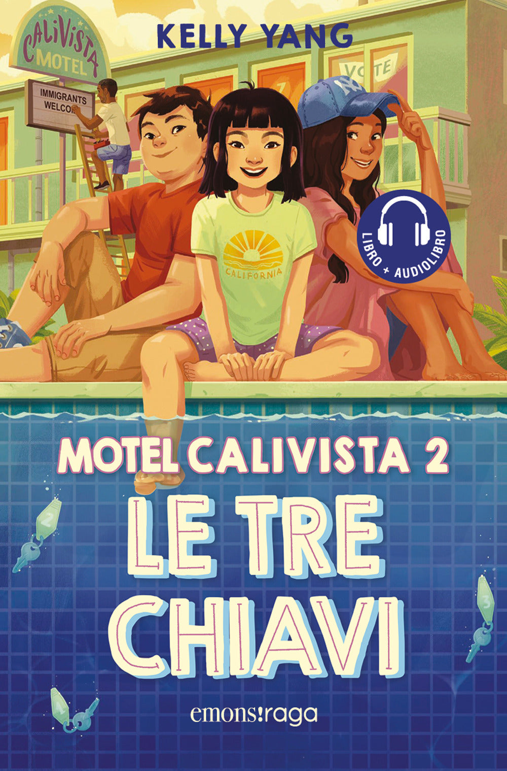Copertina del libro MOTEL CALIVISTA. LE TRE CHIAVI