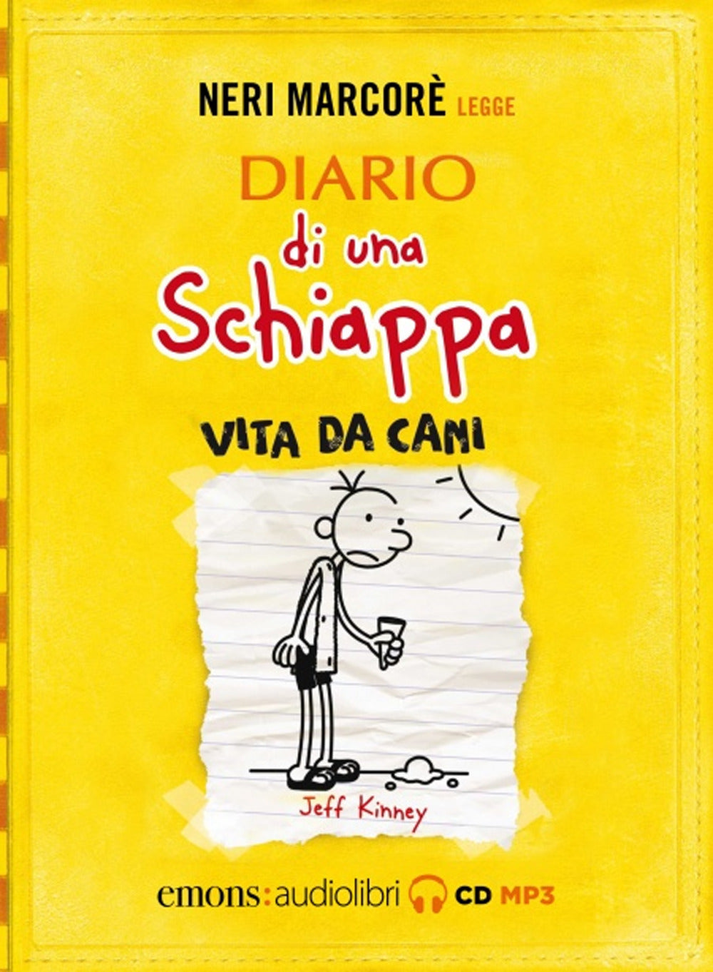 Copertina del libro DIARIO DI UNA SCHIAPPA 4 VITA DA CANI LE