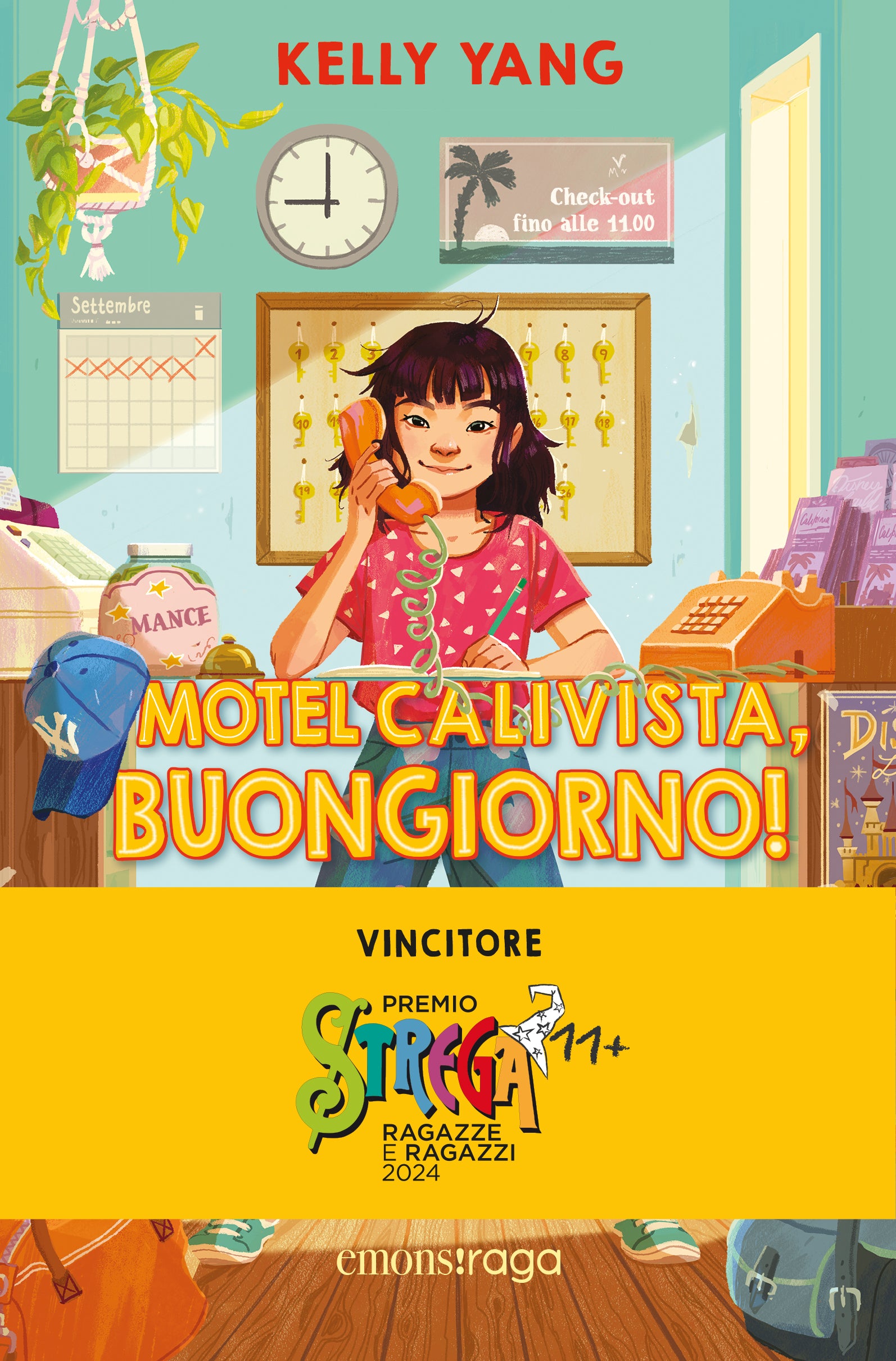 Copertina del libro MOTEL CALIVISTA, BUONGIORNO!