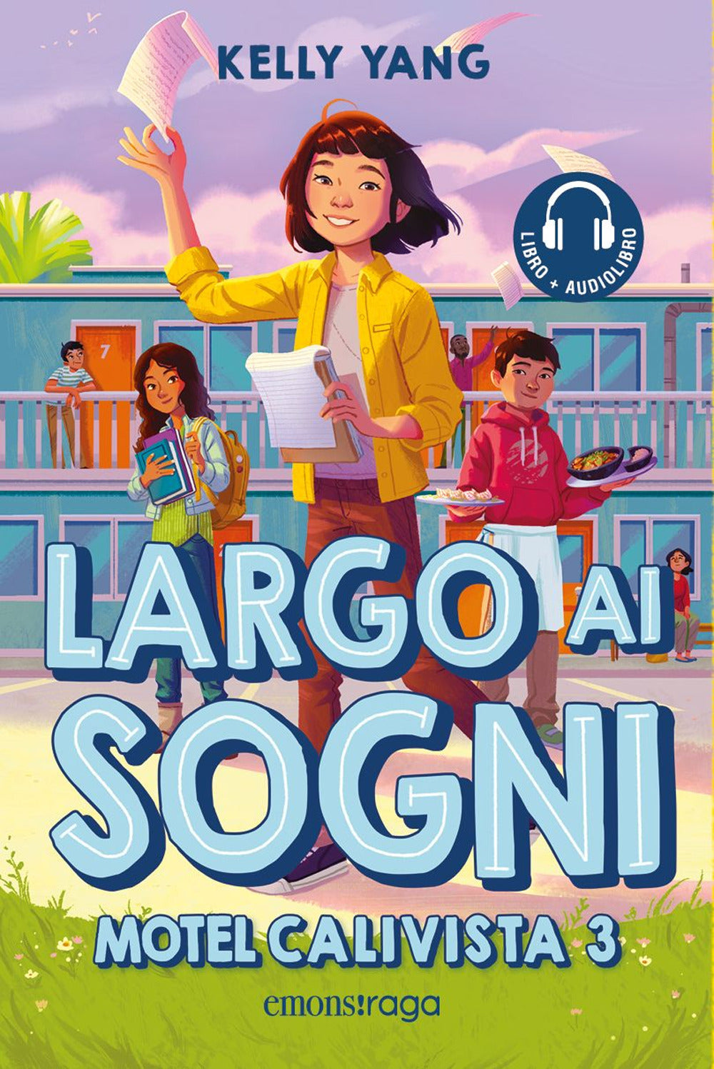 Copertina del libro MOTEL CALIVISTA. LARGO AI SOGNI. CON AUD