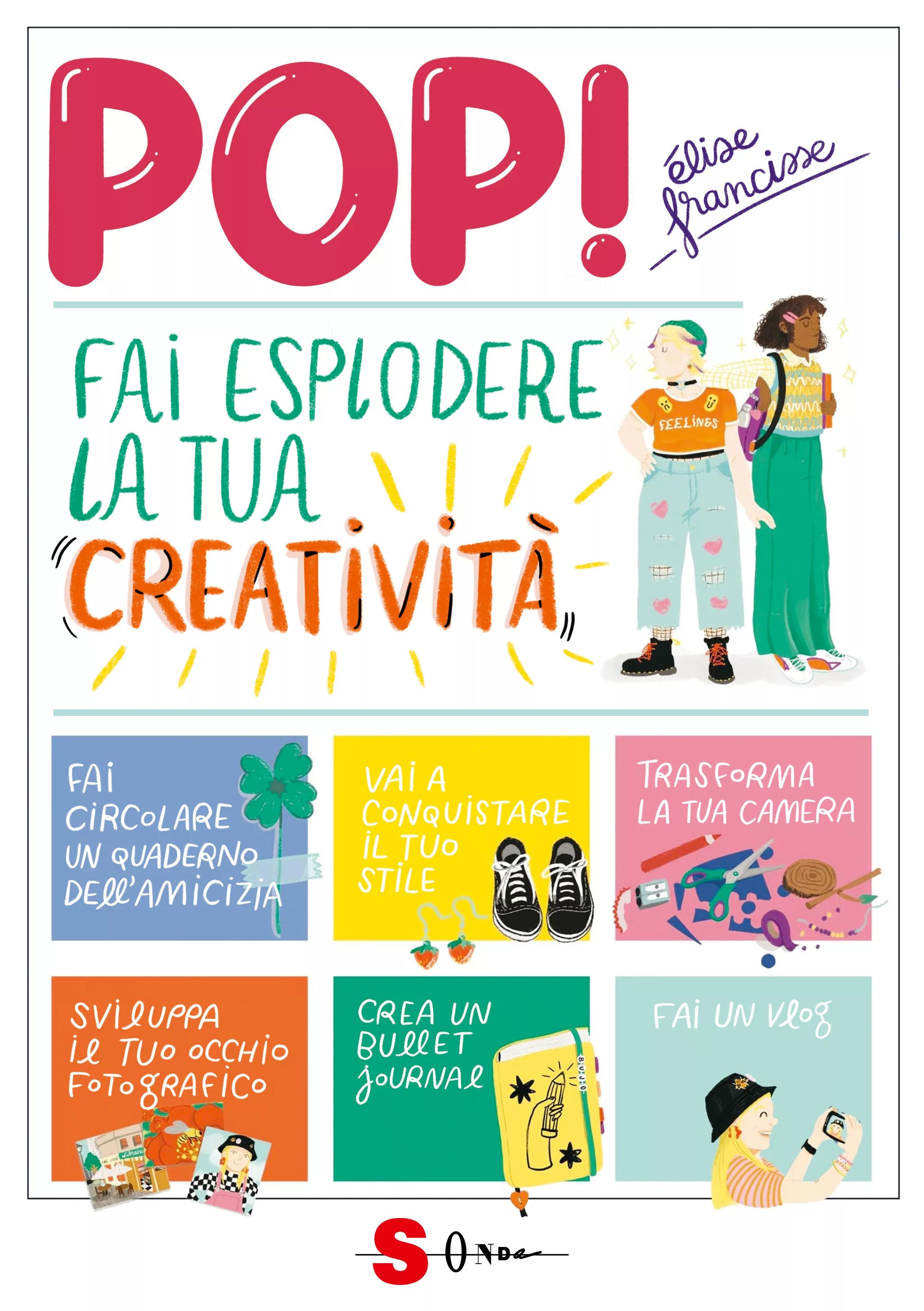 Copertina del libro POP! FAI ESPLODERE LA TUA CREATIVITÀ.