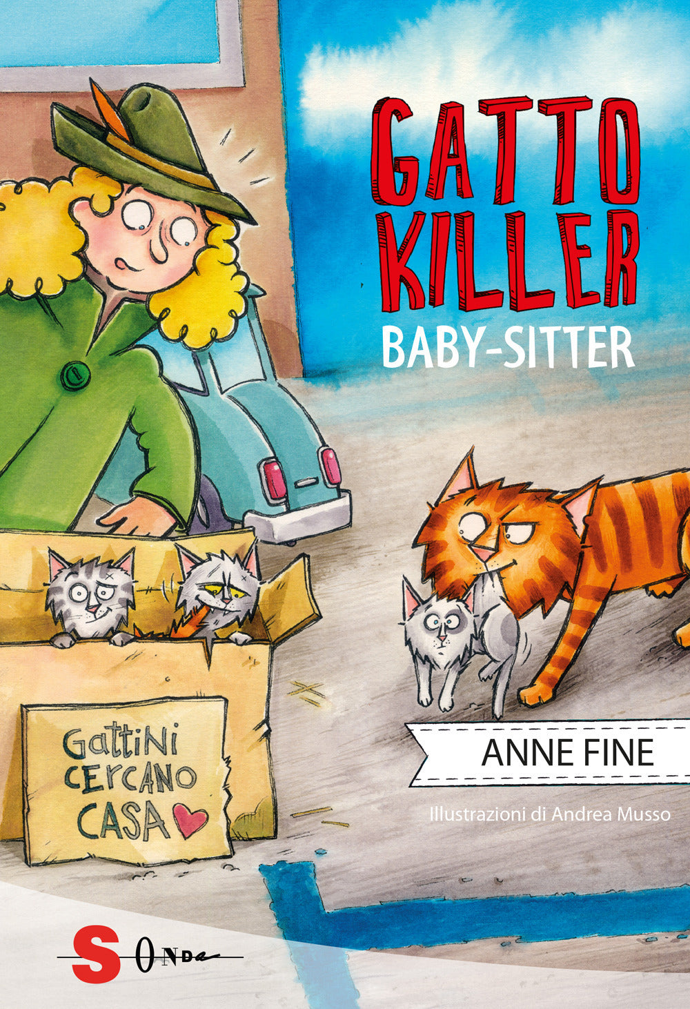Copertina del libro GATTO KILLER BABY SITTER
