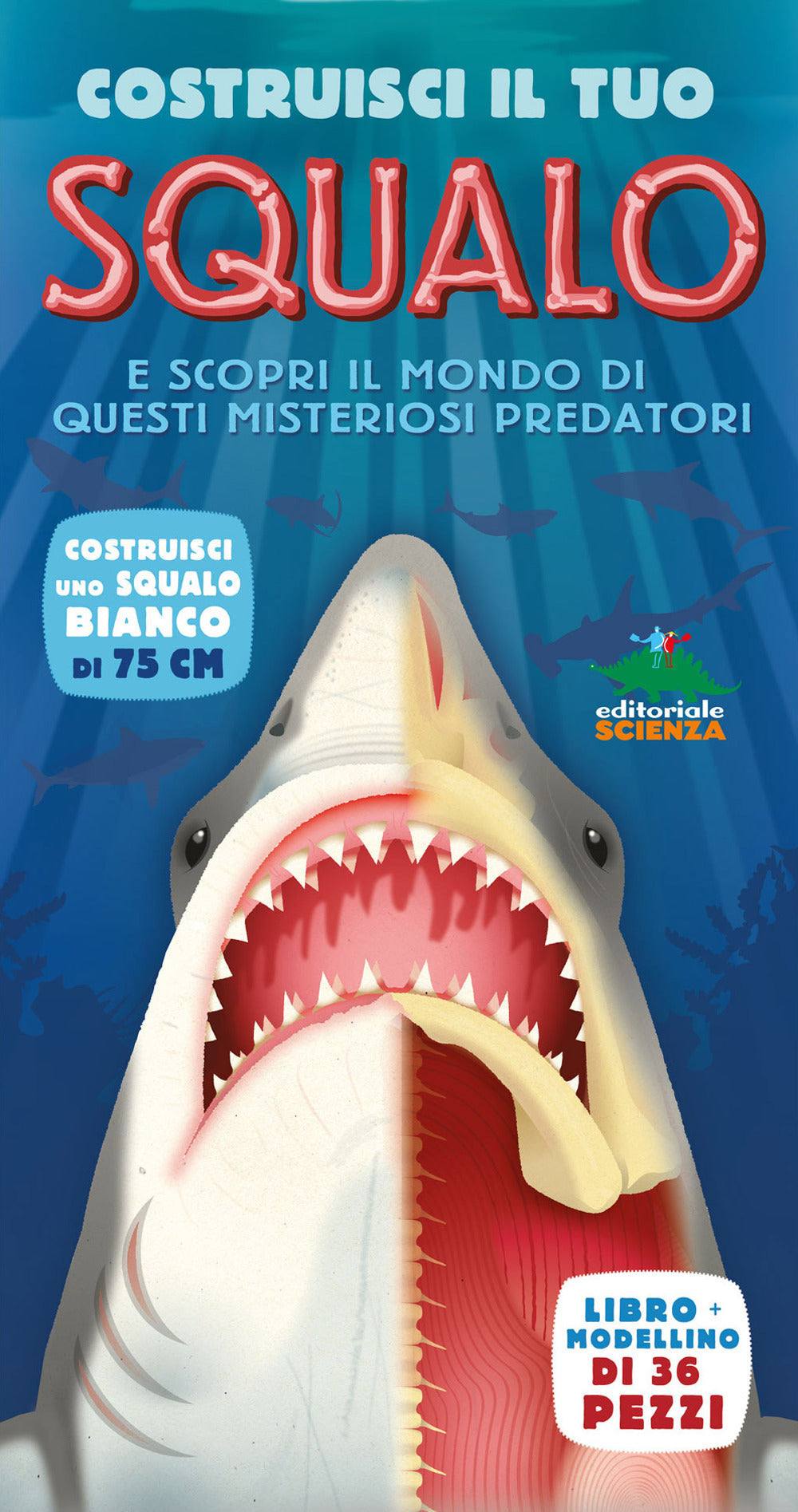 Copertina del libro COSTRUISCI IL TUO SQUALO E SCOPRI IL MON