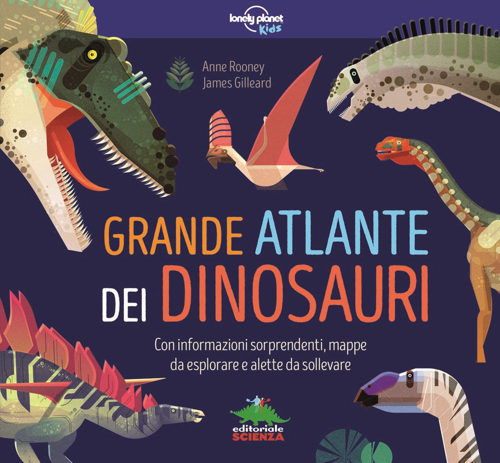 Copertina del libro GRANDE ATLANTE DEI DINOSAURI