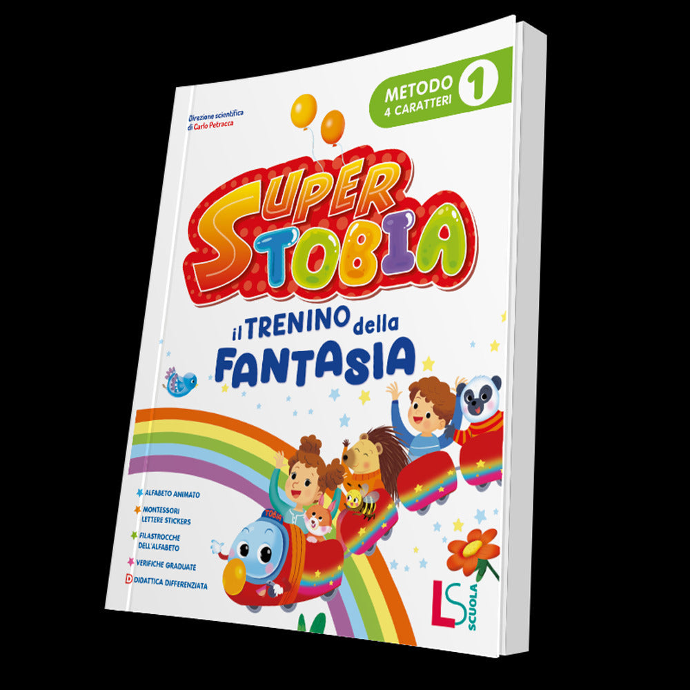 Copertina del libro SUPER TOBIA - METODO 4 CARATTERI 1