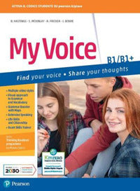 Copertina del libro MY VOICE B1/B1+ ED. MISTA