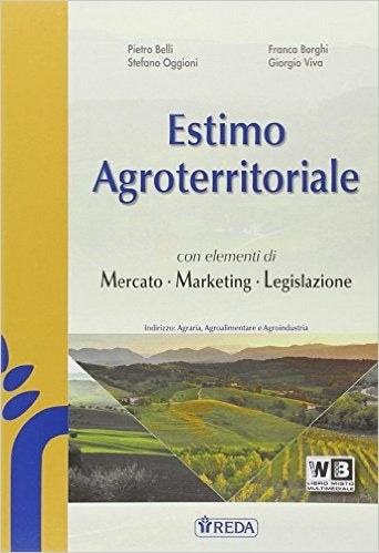 Copertina del libro ESTIMO AGROTERRITORIALE MERCATO MARKETIN