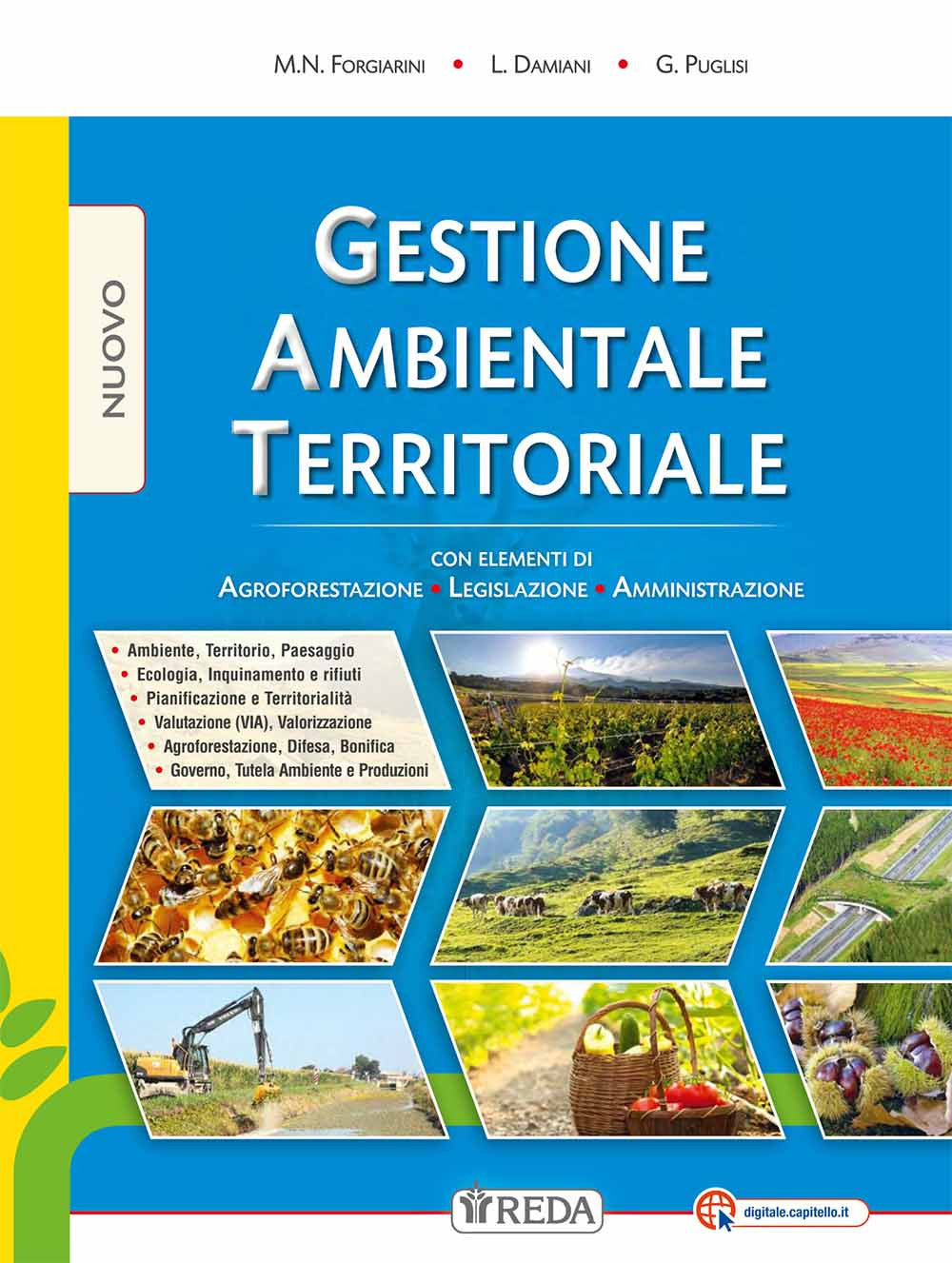 Copertina del libro NUOVO GESTIONE AMBIENTALE TERRITORIALE E Immagine principale del prodotto