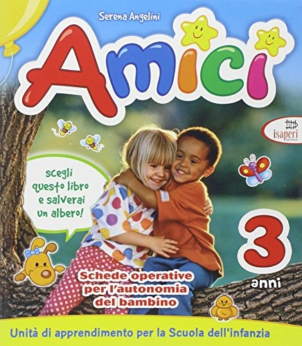 Copertina del libro AMICI 3 ANNI Immagine principale del prodotto