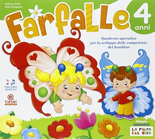 Copertina del libro FARFALLE 4 ANNI Immagine principale del prodotto