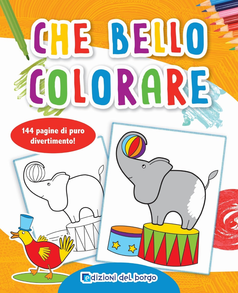Copertina del libro CHE BELLO COLORARE Immagine principale del prodotto