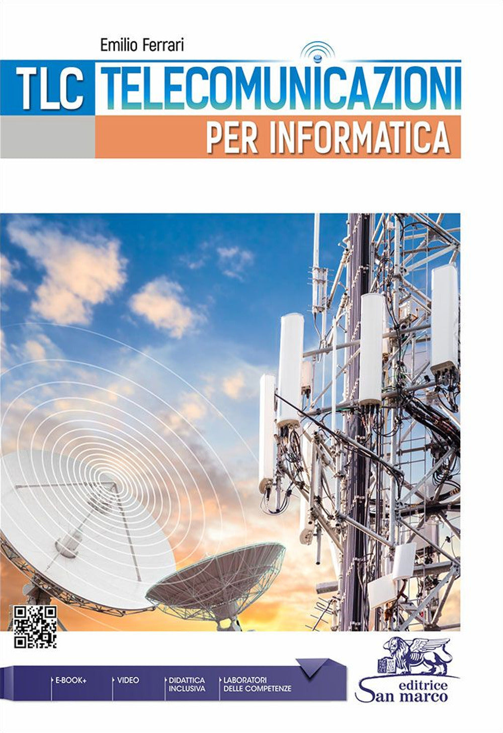 Copertina del libro TLC TELECOMUNICAZIONI PER INFORMATICA ED Immagine principale del prodotto