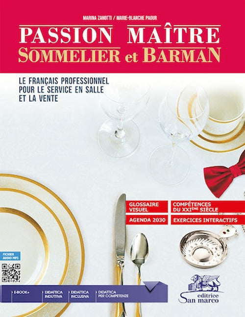 Copertina del libro PASSION MAITRE SOMMELIER ET BARMAN ED. M