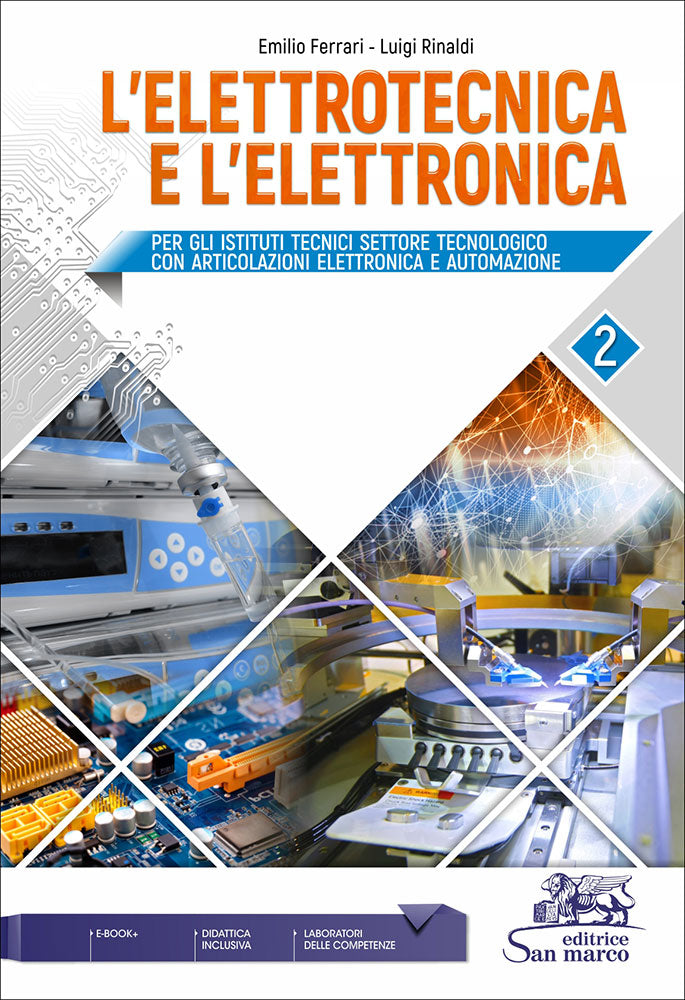 Copertina del libro ELETTRONICA E ELETTROTECNICA 2 ED. MISTA
