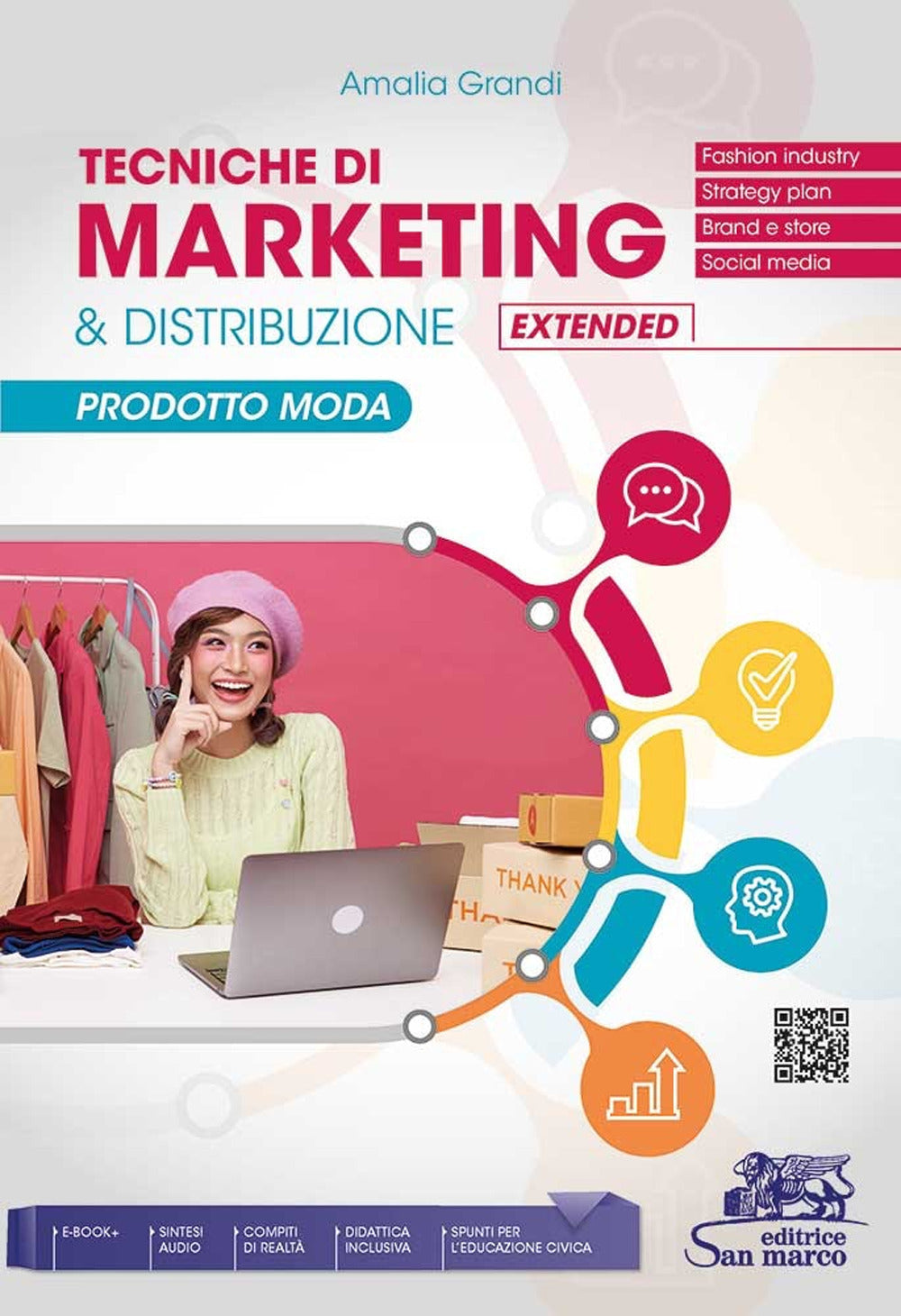 Copertina del libro TECNICHE DI MARKETING E DISTRIBUZIONE EX