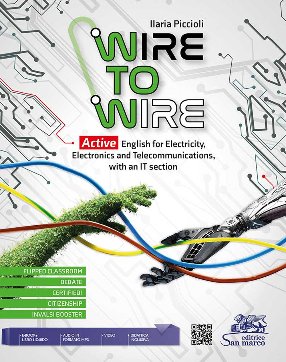Copertina del libro WIRE TO WIRE. ACTIVE ENGLISH FOR ELECTRI Immagine principale del prodotto