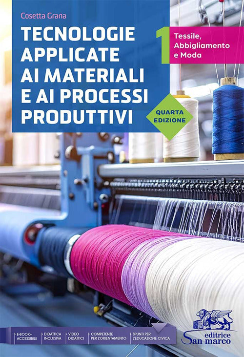 Copertina del libro TECNOLOGIE APPLICATE AI MATERIALI E AI P