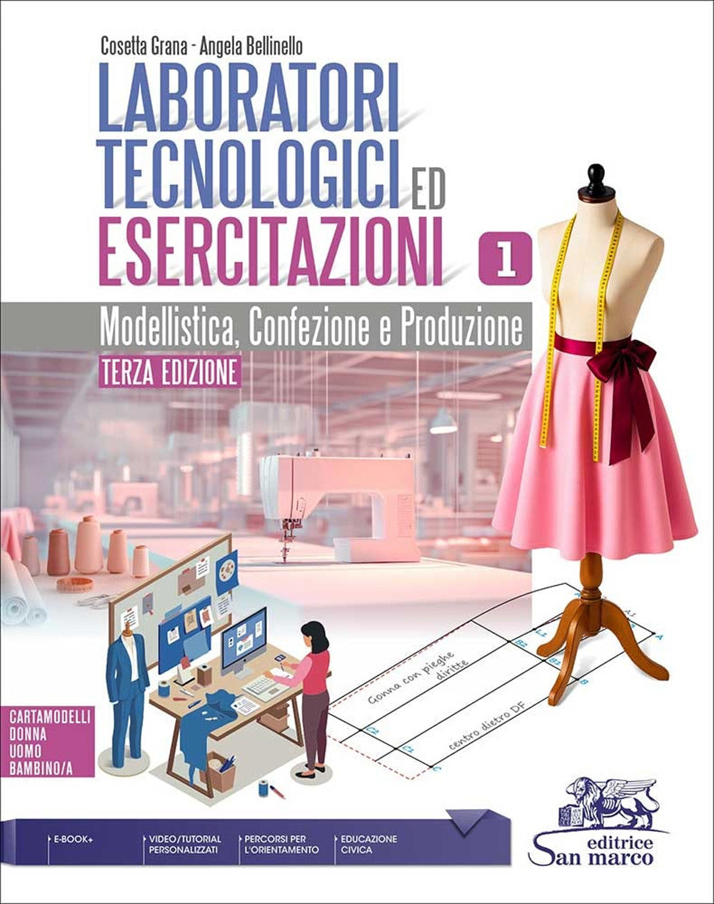 Copertina del libro LABORATORI TECNOLOGICI DI MODELLISTICA E