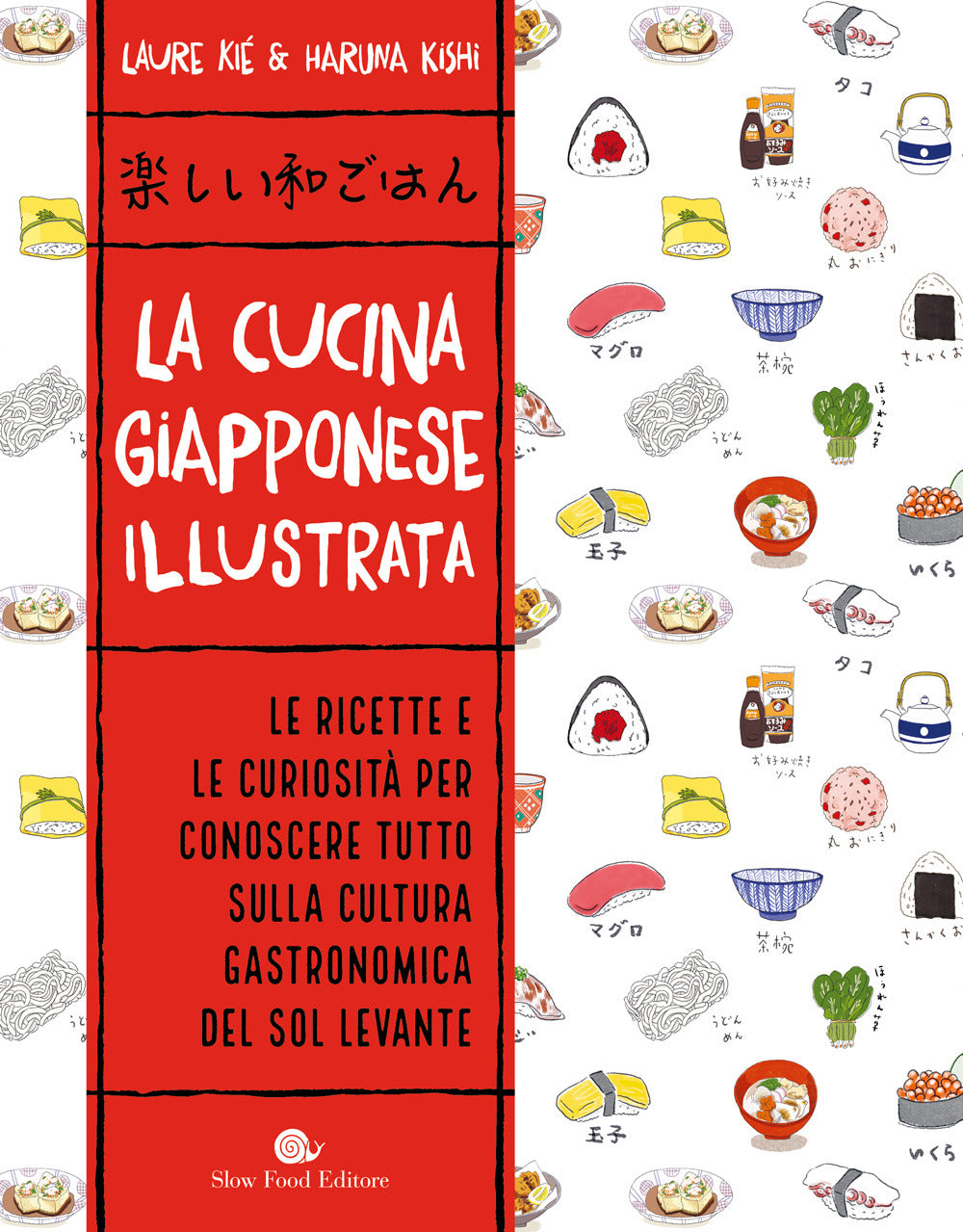 Copertina del libro LA CUCINA GIAPPONESE ILLUSTRATA