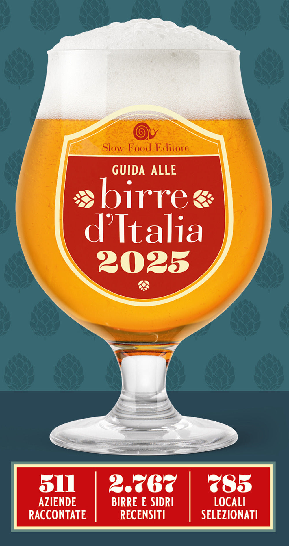 Copertina del libro GUIDA ALLE BIRRE D'ITALIA 2025
