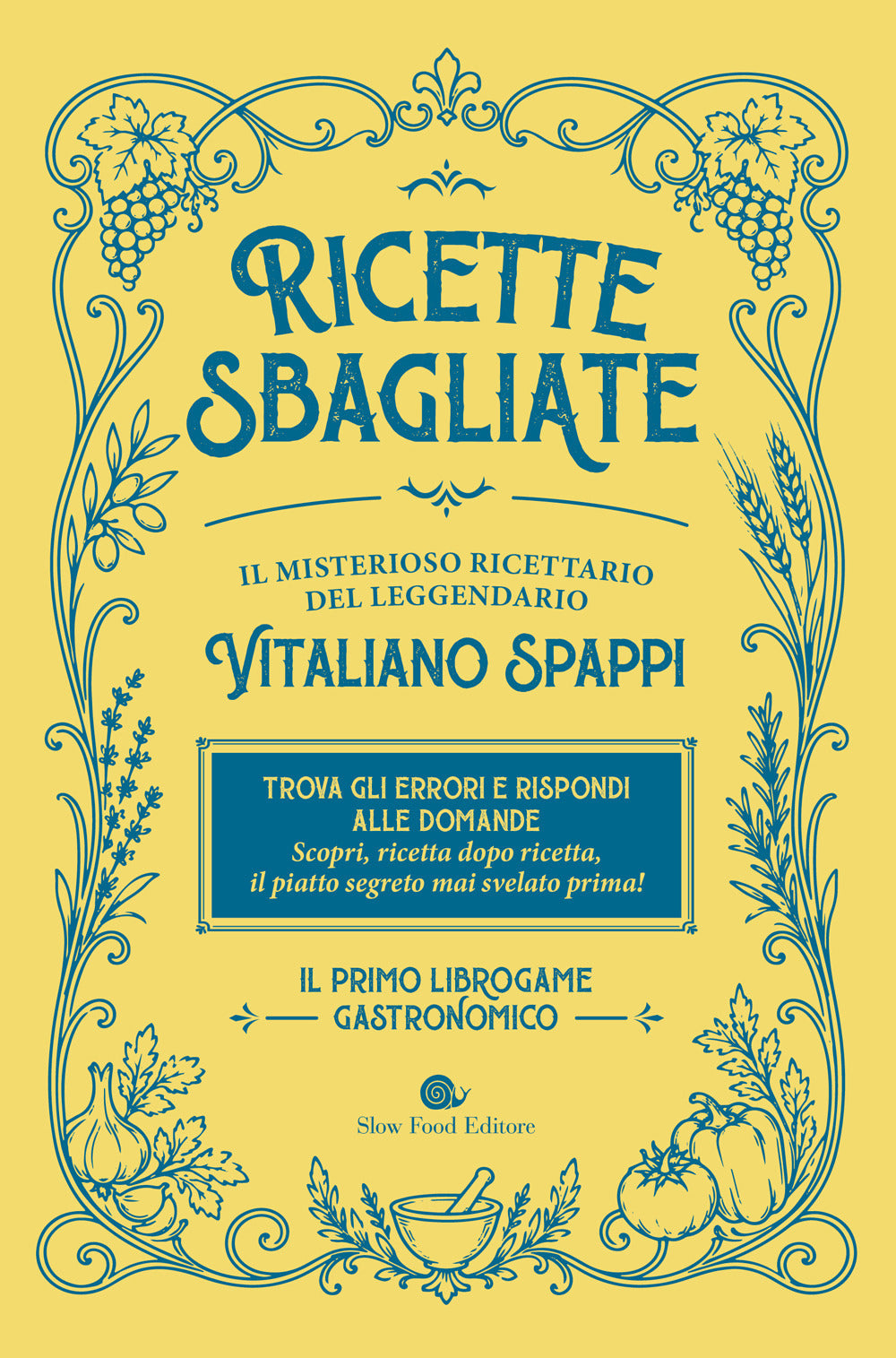 Copertina del libro RICETTE SBAGLIATE