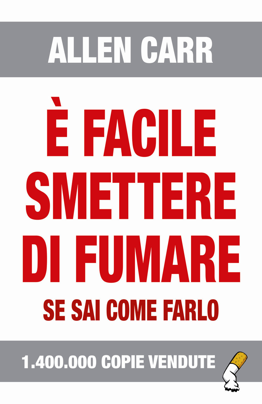 Copertina del libro E FACILE SMETTERE DI FUMARE SE SAI COME