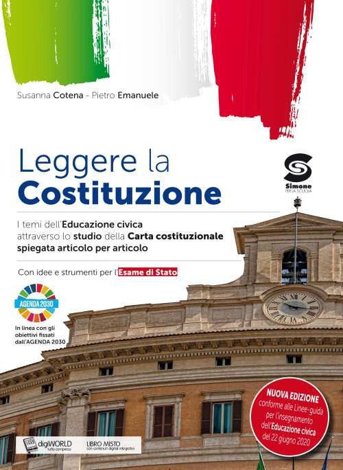 Copertina del libro LEGGERE LA COSTITUZIONE N.E. ED. MISTA