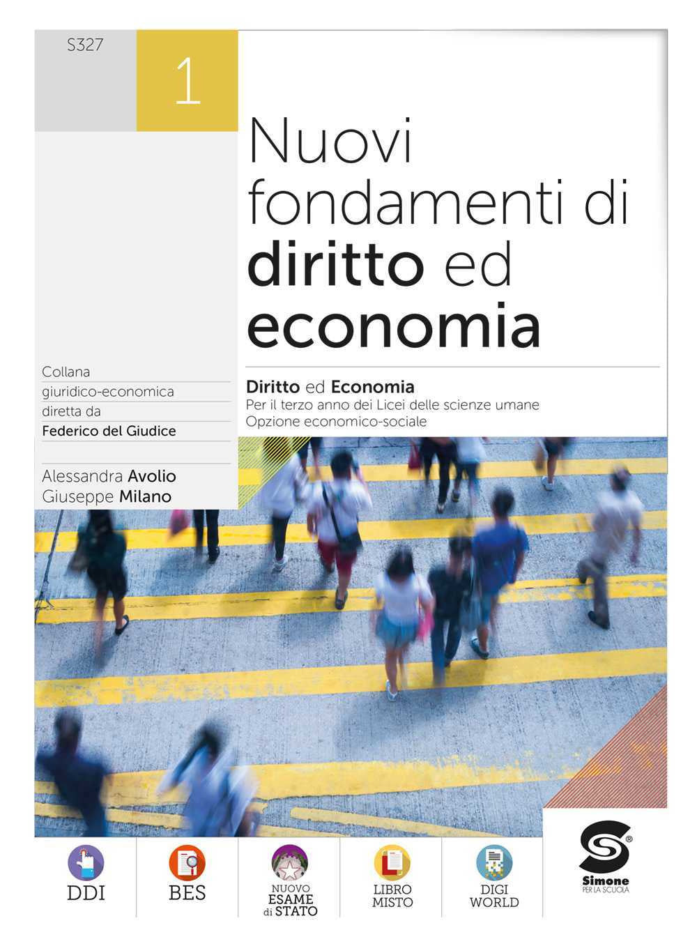 Copertina del libro NUOVI FONDAMENTI DI DIRITTO ED ECONOMIA