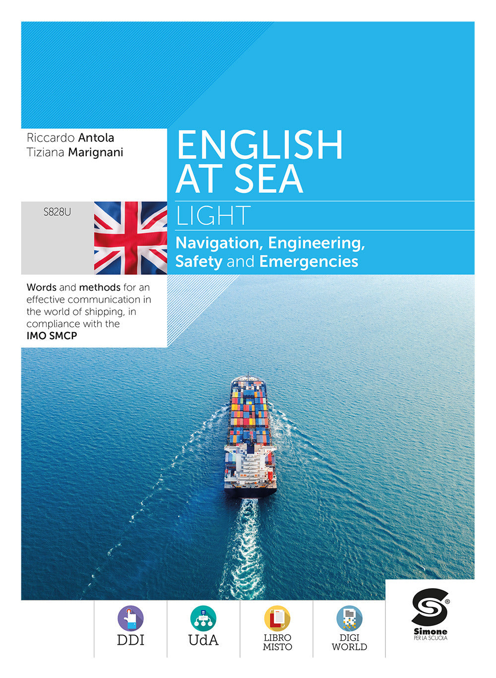 Copertina del libro ENGLISH AT SEA LIGHT ED. MISTA