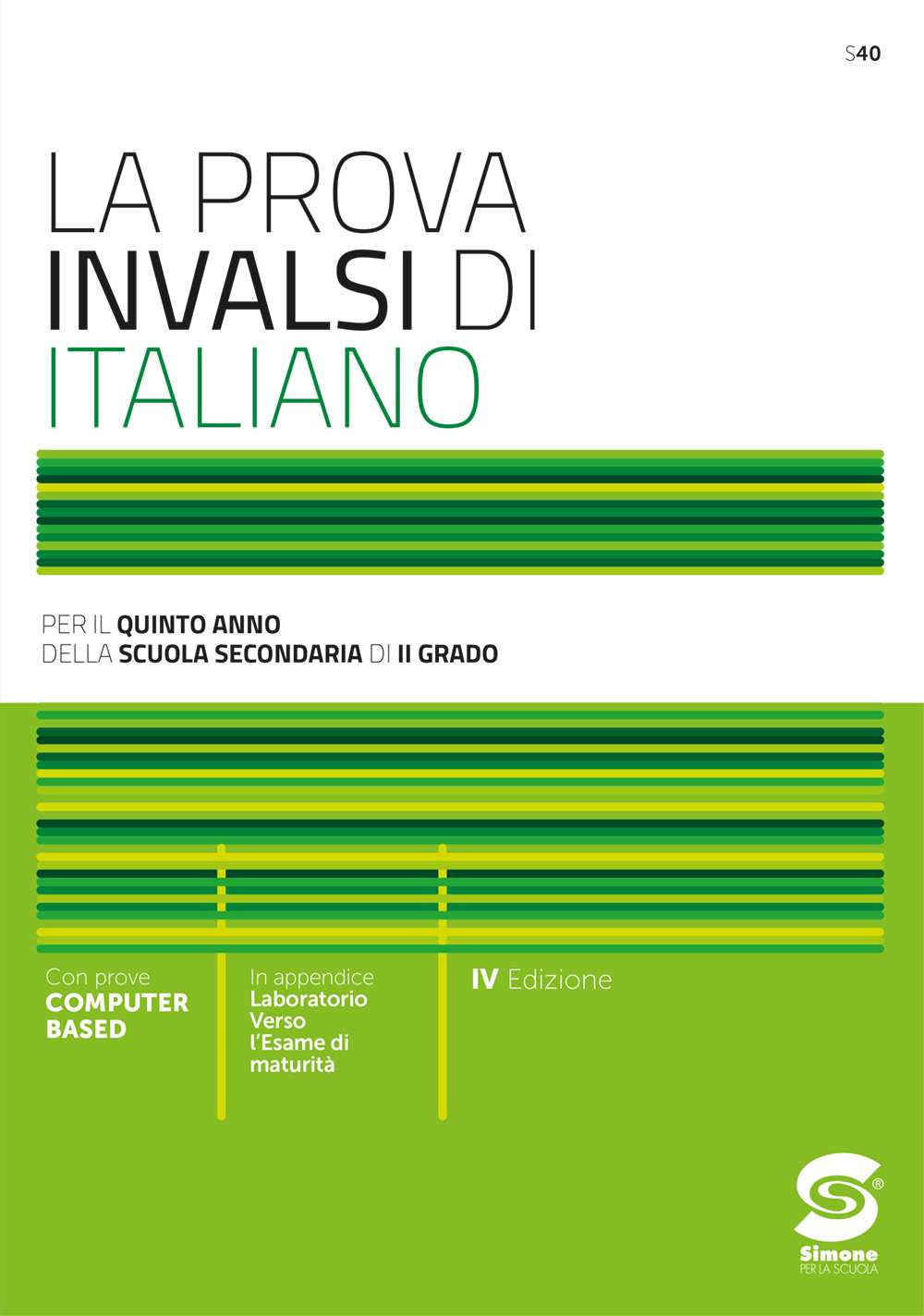 Copertina del libro PROVA INVALSI DI ITALIANO PER IL QUINTO