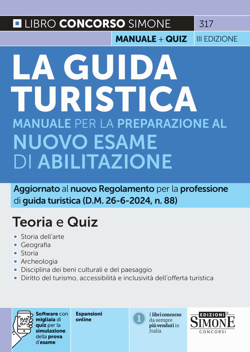 Copertina del libro LA GUIDA TURISTICA – MANUALE – 317