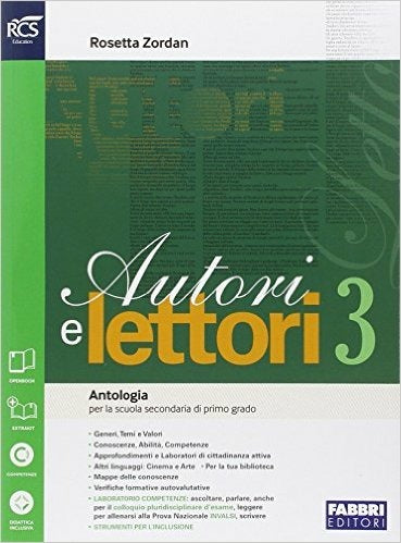 Copertina del libro AUTORI E LETTORI 3 ED. MISTA