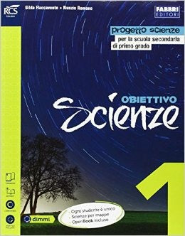 Copertina del libro OBIETTIVO SCIENZE 1 ED. MISTA