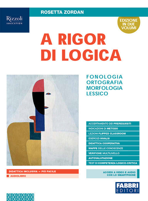 Copertina del libro A RIGOR DI LOGICA  LIBRO MISTO CON LIBRO DIGITALE
