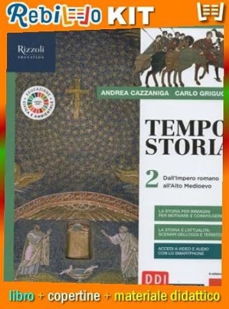Copertina del libro TEMPO STORIA 2 ED. MISTA Immagine principale del prodotto