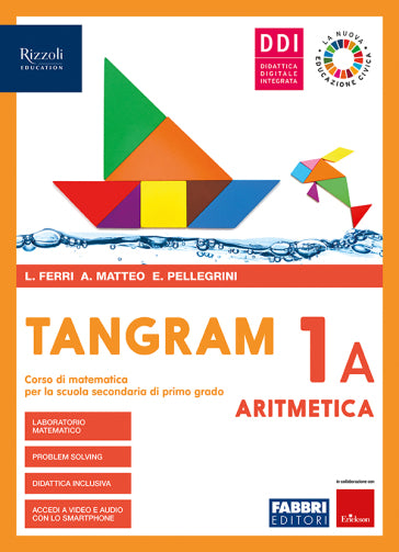 Copertina del libro TANGRAM - LIBRO MISTO CON LIBRO DIGITALE