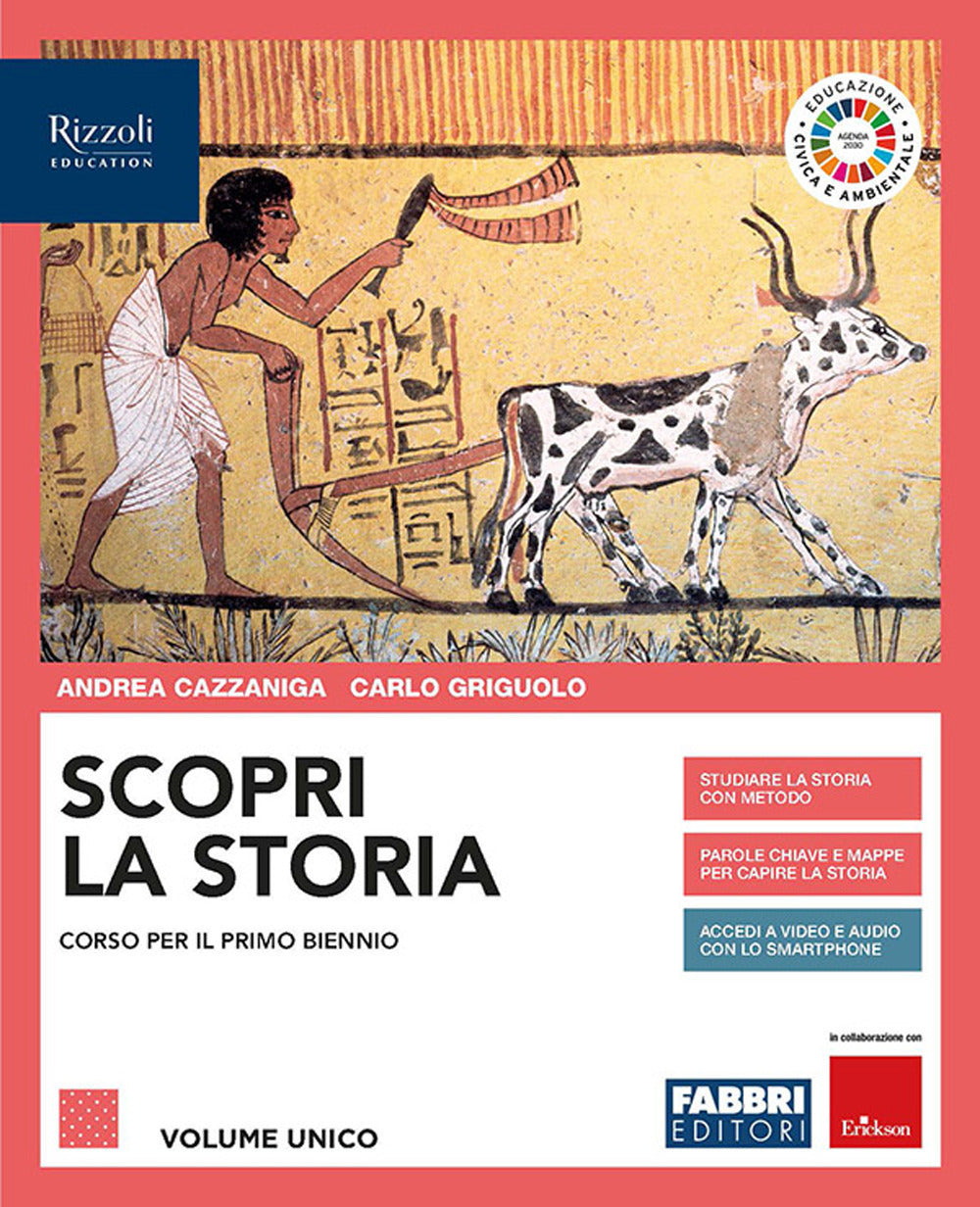 Copertina del libro SCOPRI LA STORIA ED. MISTA