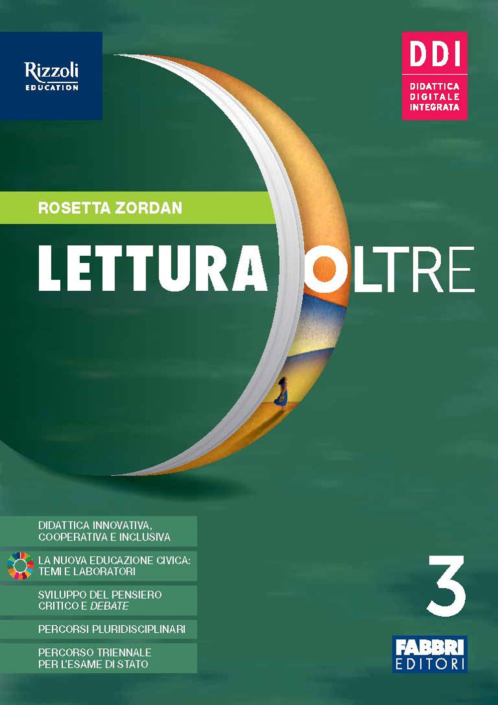 Copertina del libro LETTURA OLTRE 3 ED. MISTA