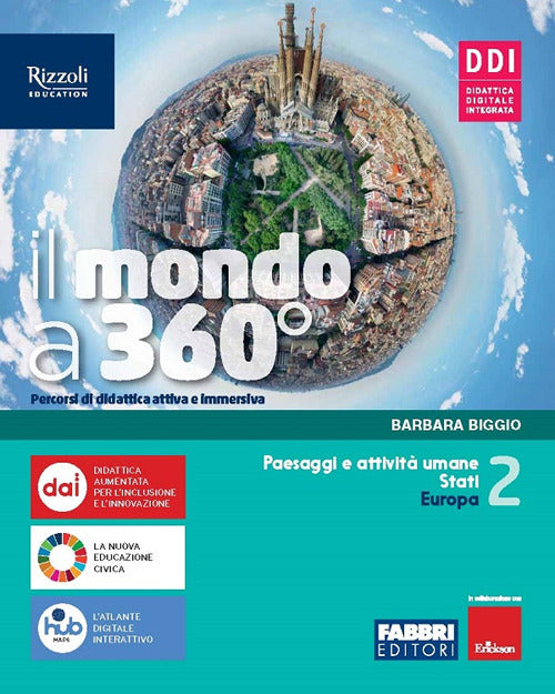 Copertina del libro MONDO A 360° 2 ED. MISTA