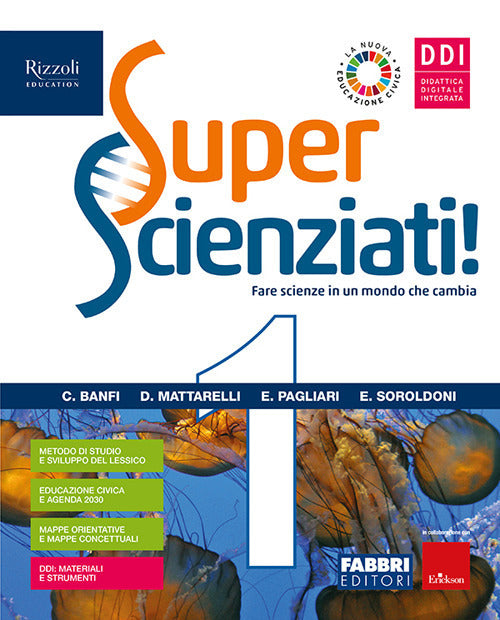 Copertina del libro SUPERSCIENZIATI 1 ED. MISTA