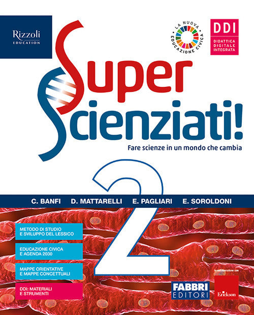 Copertina del libro SUPERSCIENZIATI 2 ED. MISTA