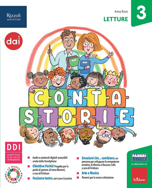 Copertina del libro CONTASTORIE 3 ED. MISTA