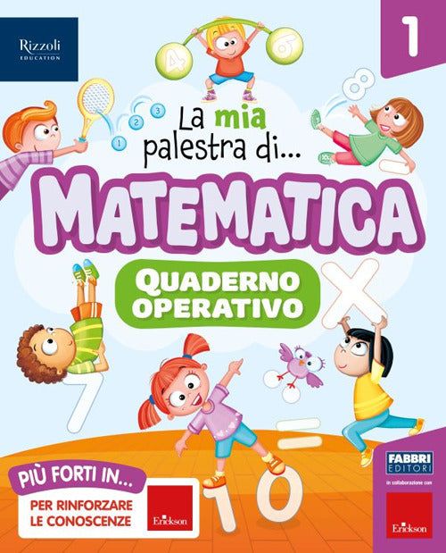 Copertina del libro LA MIA PALESTRA DI MATEMATICA 1 Immagine principale del prodotto