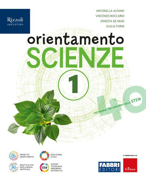Copertina del libro ORIENTAMENTO SCIENZE-1 SET