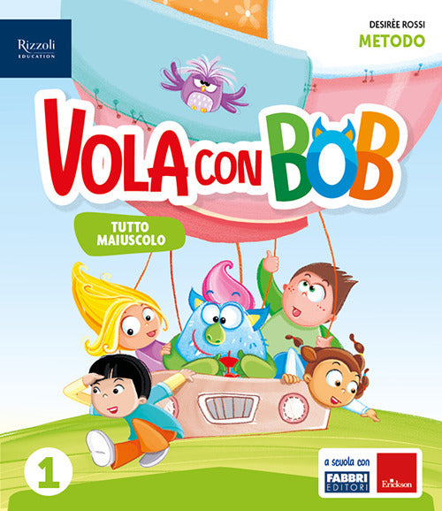 Copertina del libro VOLA CON BOB MAIUSCOLO Immagine principale del prodotto