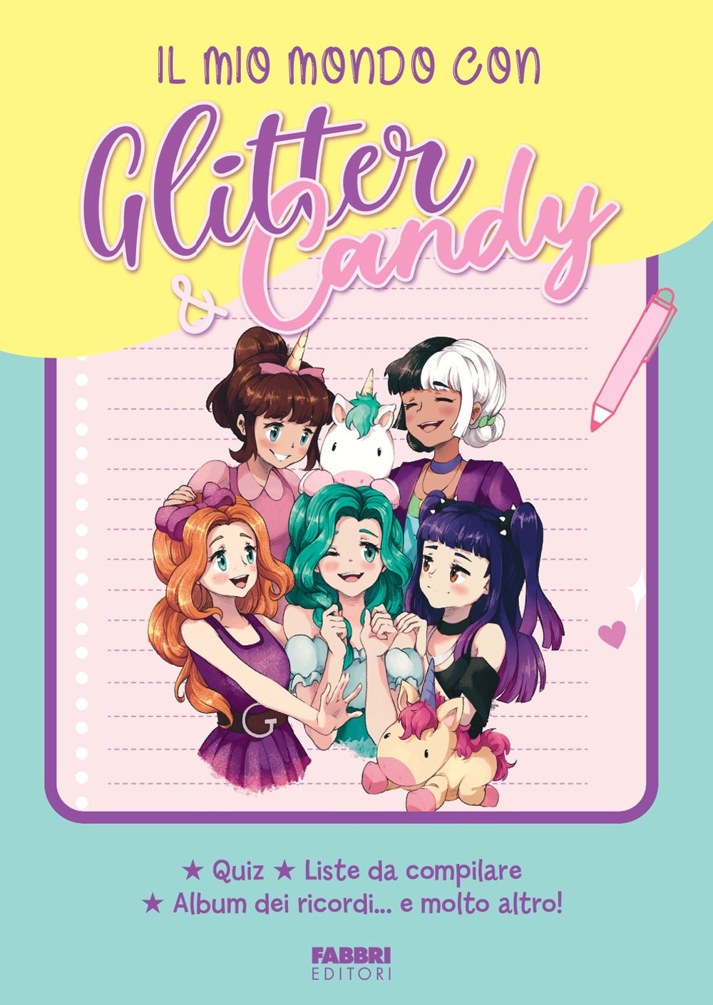 Copertina del libro IL MIO MONDO CON GLITTER & CANDY Immagine principale del prodotto