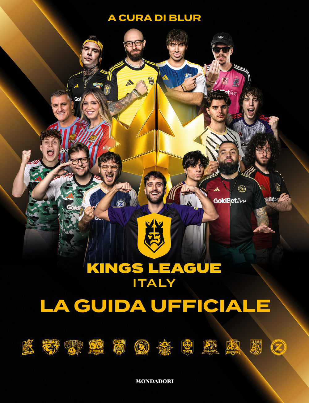 Copertina del libro KINGS LEAGUE LA GUIDA UFFICIALE