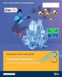 Copertina del libro SCIENZE NATURALI 3 ED. MISTA